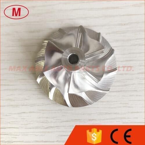 GT15-25 32.87/49.00mm 702489-0003 6+6 blades turbo billet/milling/aluminum 2618 compressor wheel for 701470-0002