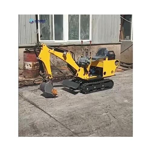 SYNBON crawler excavator mini digger for garden Agricultural Excavator Farm Excavator Mini Bulldozer SY600.8