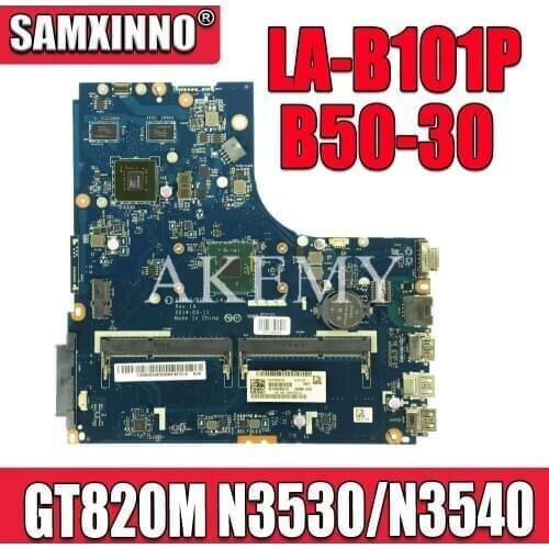 SAMXINNO LA-B101P Motherboard For Lenovo B50-30 N50-30 Laotop Mainboard with N3530/N3540 U GT820M