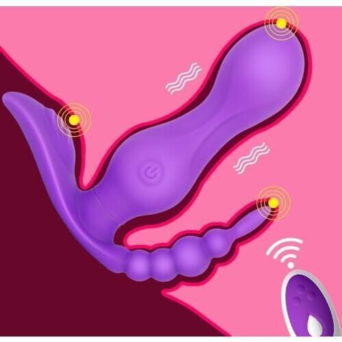 Wearable Vibrator For Women Dildo G Spot Clitoris Stimulator Wireless Remote Control Panties Vibrators Anal Plug Vibrator Etotic