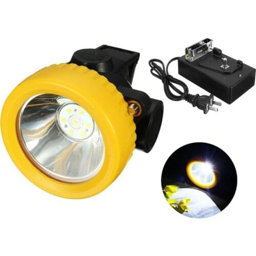 Outdoor Fishing Camping Miners Safety LED Rechargeable Waterproof Helmet Headlight Lamp Work Helmet Head Light Torch Flashlight