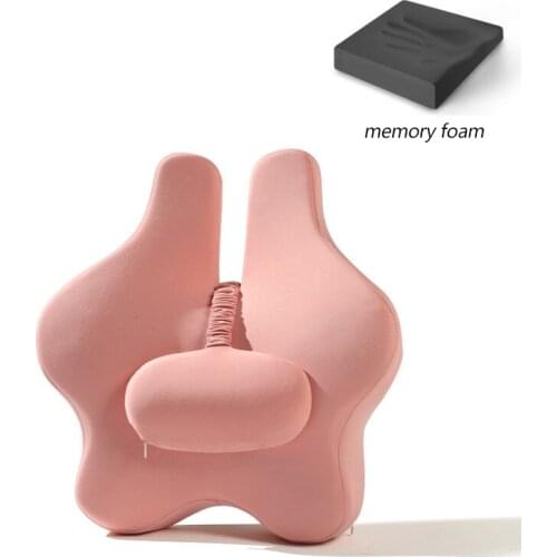 Memory Foam Seat Cushion Chair Pillow For Car Office Sofa Protect Coccyx Waist Back Relieve Pain Massager