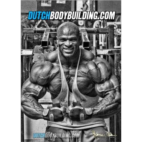 Ronnie Coleman Bodybuilding Muscle Art print Silk poster Home Wall Decor