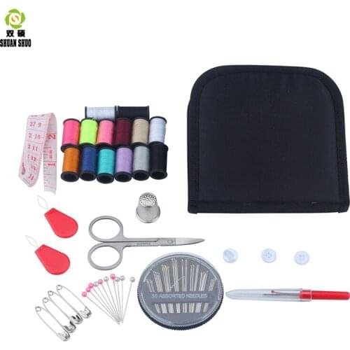 Shuanshuo Hot sewing set Home sewing kit Needle box Sewing tool set 67 sets of sewing kit
