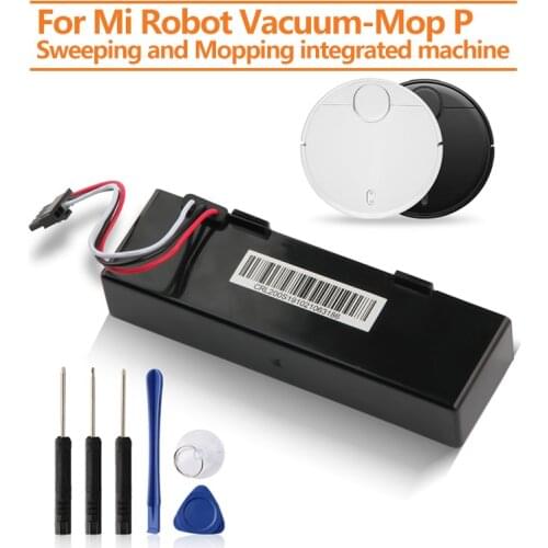 Replacement Battery INR18650 MA1-4S1P-SC For Xiaomi Mijia Mi Robot Vacuum-Mop P Sweeping Mopping Robot Vacuum Cleaner 3200mAh