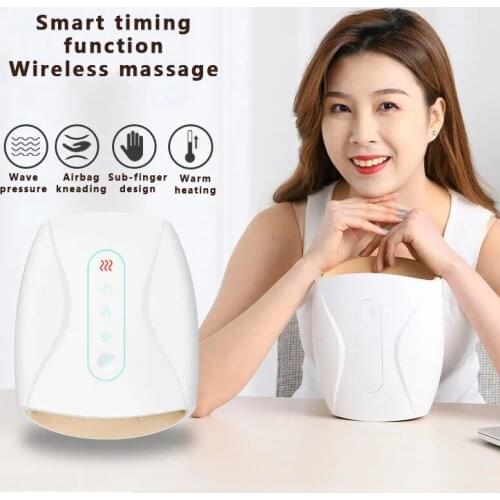 Smart hand massager, massager, finger joints, numbness, wrist, palm, airbag squeeze heating, multi-function