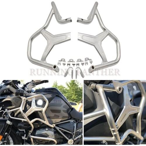 Motorcycle Engine Guard Crash Bar Protector For BMW R1200GS ADVENTURE 2014 2015 2016 2017 2018 ADV Adventure