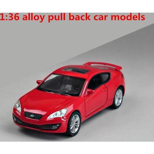 1:36 alloy pull back car models,high simulation ROHENS-Coupe car,metal diecasts,toy vehicles,two open the door,free shipping