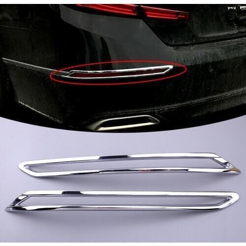 1Pair Chrome Rear Fog Light Lamp Cover Trim Fit for Honda Accord 2018 2019 2020