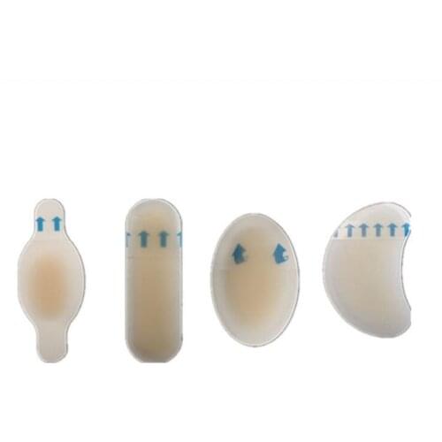 10PCS Gel Shoes Stickers Soft Hydrocolloid Pads Relief Pain Blisters Bunions Corns Calluses Friction Pressure Spots Heel Pain