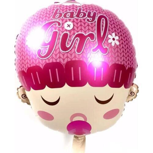 10pcs/lot Baby Shower Air Balloons Baby Milk Boy Girl 1th Birthday Party Decoration Foil Balloons Party Suppliers