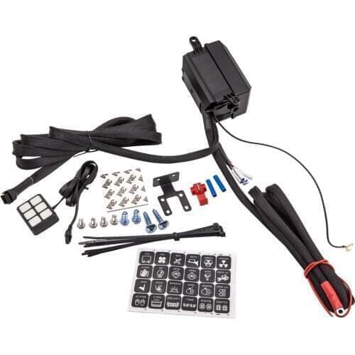 12V/24V 6 Gang Switch Panel LED Light Bar Waterproof Relay Control Box For