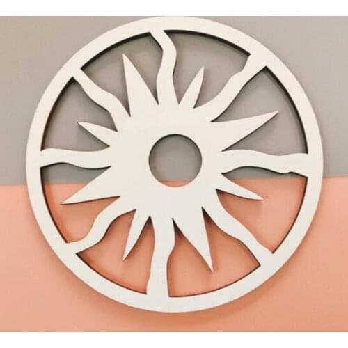 Wooden Stone Base Flower of Life Yoga Base Stand for Meditation Reiki Healing Energy Chakra Stones Decoration