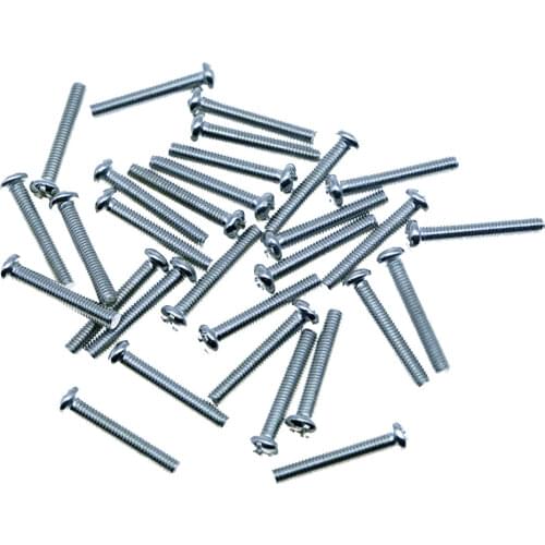 Pack of 30 Guitar Bridge Saddle Intonation Screw Screws for Import Strat Tele