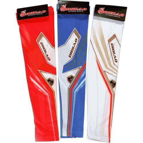 1 Pair/Set Summer Fishing Arm Sleeves Men Women Summer UV Sun Protection Ice Fingerless Glove Running Cycling Driving Wholesale