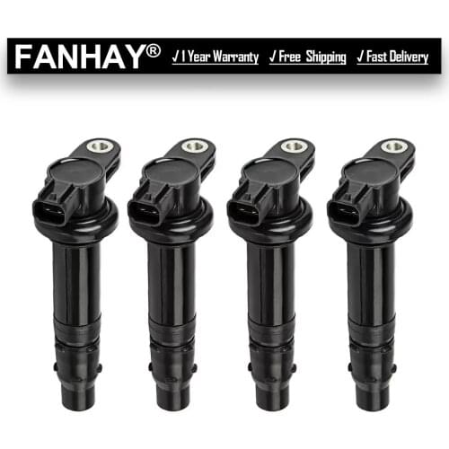 New 4PCS Ignition Coil for Yamaha XT1200Z Super Tenere 2010-2015 F6T56772 23P-82310-00-00 23P823100000 High Quality
