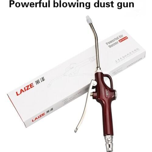 Dust Blow Gun Air Compressor Duster Compressor Blow Gun Pistol Type Pneumatic Cleaning Tool 5-15m Telescopic Spring With Joint