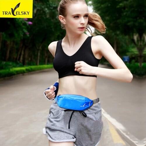 Waist bag Waterpoof Nylon take phone credit cards changes in fashion chest pocket bag 5colors 16505
