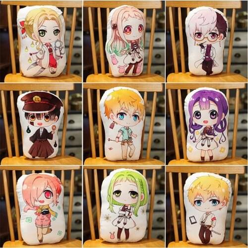 Toilet Bound Hanako Kun Anime Plushie Derivatives Cushion Pillow Yugi Amane/Nene Yashiro Cartoons Manga Stuffed Plush Toys Doll