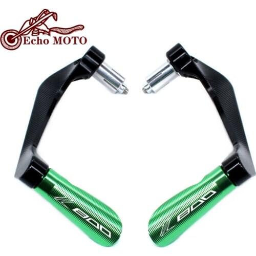 For KAWASAKI Z800 Z 800 Motorcycle Universal 7/8" 22mm Handlebar Grips Guard Brake Clutch Levers Handle Bar Guard Protector