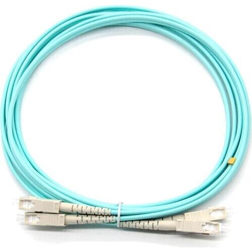 High Quality SC-SC 10 Gigabit Multimode Duplex Fiber Jumper FTTH SC OM3 Duplex Fiber Jumper Free Shipping