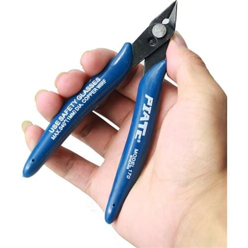 1pcs Electrical Wire Cable Cutters Cutting Side Snips Flush Pliers Nipper Hand Tools Herramientas