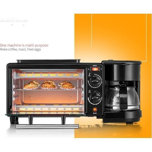 Household Electric Oven Frying and Cooking Machine Coffee Blender 3 in1 Household Appliances