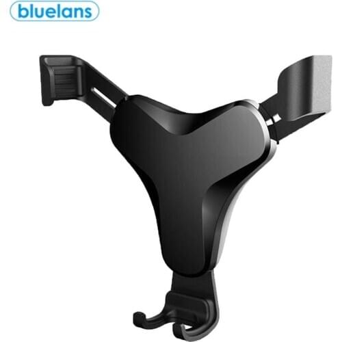 Gravity Automatic Clamping Type Car Mini Aluminum Alloy Mobile Phone Stand Holder Cradle Car Air Vent Mount Bracket