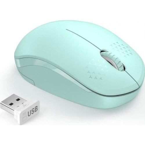 I210 Mute 2.4GHz 1600DPI Wireless Portable HIgh Quality Fashionable Ergonomic Noiseless Mouse for Desktop Computer Laptops