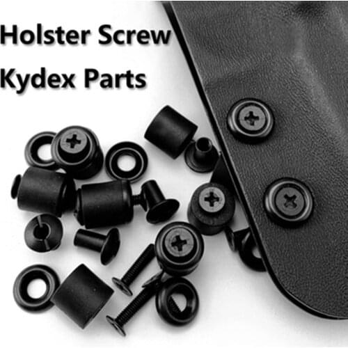 Kydex Holster Screw Parts & Accessories Fast-dialing Sheath Screw Fittings Making K Sheath DIY Waist Clip Screw