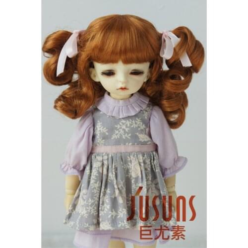 JD405 1/6 1/4 1/3 BJD Doll Wig YOSD MSD SD Pretty BJD Syntheitc Mohair Wigs 6-7inch 7-8inch 8-9inch Hair Doll Accessories