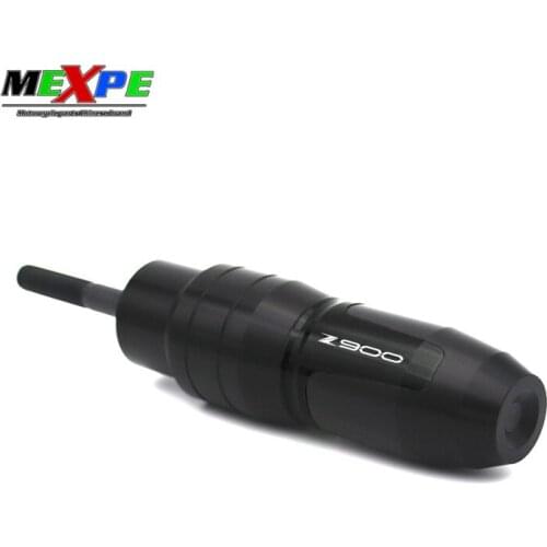 Suitable for Kawasaki motorcycle Z900 exhaust pipe protection product CNC aluminum alloy floor protection 2017 2018 2019 2020