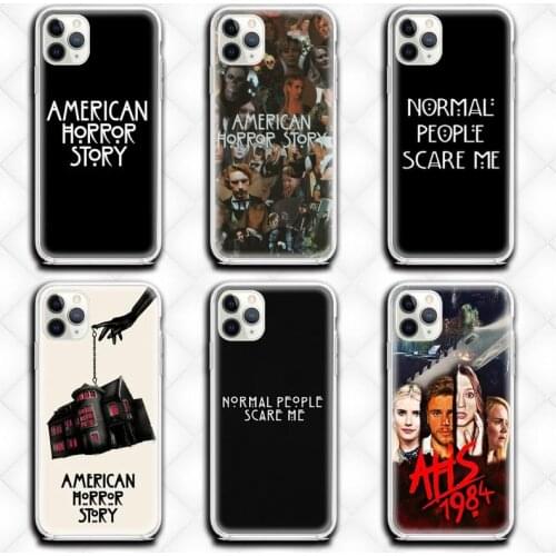 TV American Horror Story AHS 1984 Phone Case Clear for iphone 12 11 Pro max mini XS 8 7 6 6S Plus X 5S SE 2020 XR cover