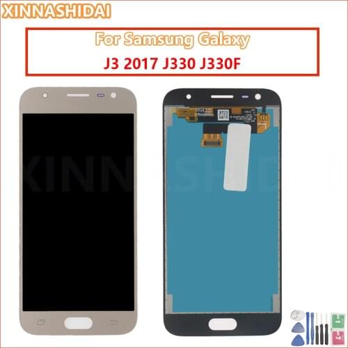 LCD Display For Samsung Galaxy J3 2017 J330 J330F J3 Pro LCD Display Touch Screen Digitizer Assembly Replacement