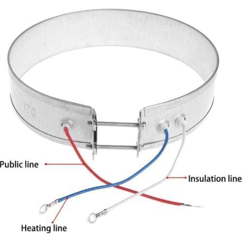 170mm Thin Band Heater Element 220V 750W For Household Electrical Appliances New