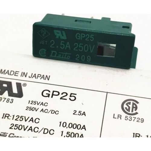 Free Shipping For All DAITO Cable Fanuc Fuse GP150/100/50/40/32/25/20/16/10/05 15A 4A 3.2A 1.6A 0.5A 7.5A 0.32A 1A 10A 2A 250V