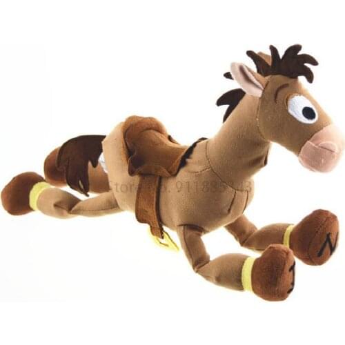Disney Toy Story Woody Red Heart Horse Cartoon Plush Doll Birthday Gift Toy Bulleye Toy Story Movies And Animation Plush Toys