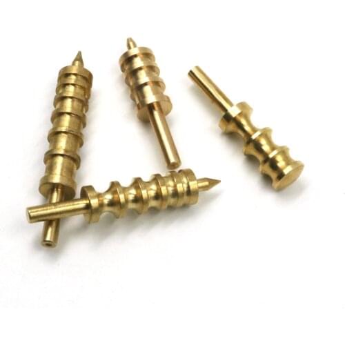 Leather Craft Tool Burnisher Slicker Brass Burnishing Head DIY Edge Sealing Hot Process Polishing Tips for Soldering Iron