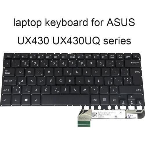 Backlight keyboard UX430 replacement keyboards for ASUS zenbook UX 430UQ Czech CS JP Japanese black 0KNB0 2627CS00 2627JP00 real