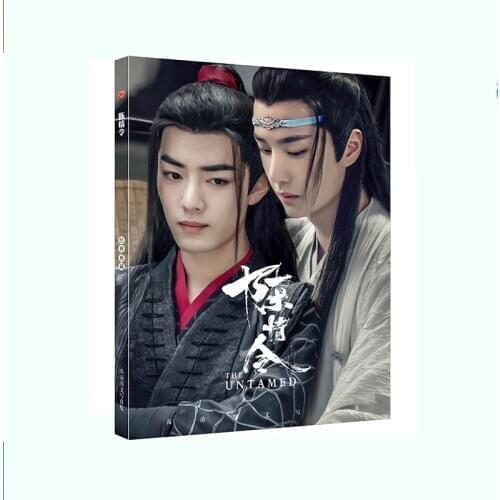 Chen Qing Ling Painting Album Book Wei Wuxian Lan Wangji Figure Photo Album Poster Bookmark Gift Anime Around
