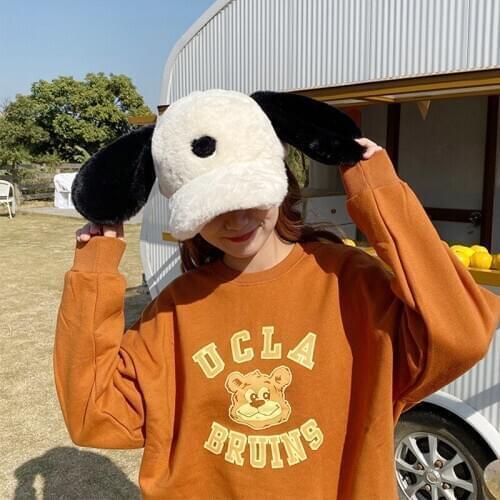 Cute Winter Baseball Cap Women Gorras Snapback Bone Adjustable Ainmal sharp Baseball Hat Snapback Hat