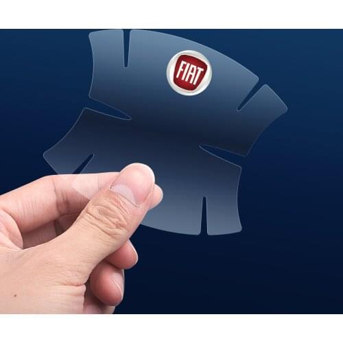 Door Handle Door bowl sticker Protective Transparent Stickers For Fiat Honda Ford jeep Renault OPEL Nissan volvo bmw Car styling