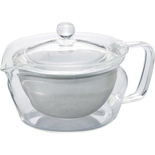 Heat Resistant Glass Tea Pot Stainless Steel Filter Tea Maker Kettle Japanese Style Teapot Single Pot Tetera Tea Utensils EI50TP