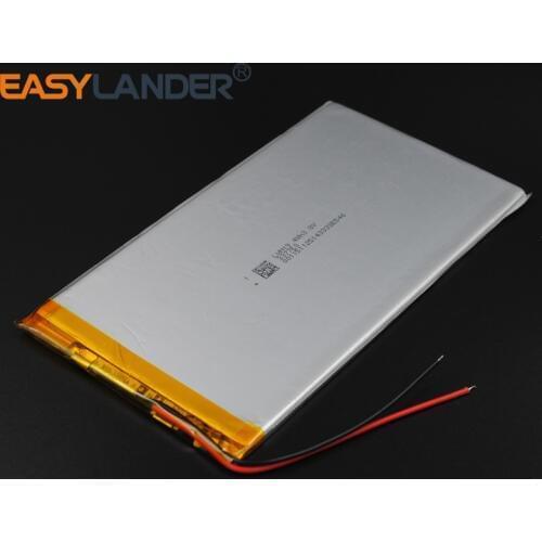 3.7V 5200mAh 3377140 Rechargeable li Polymer Li-ion Battery For Bluetooth Notebook Tablet PC electronics safety lamp