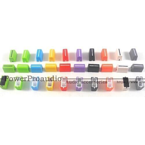30pcs Fader Cap Straight Slide Potentiometer Cap / 22mm * 14mm for RANE TTM-54 56 57 61 68 Sixty-Eight