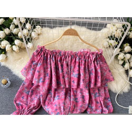 AXIUii NADRiDA Off Shoulder Blouses