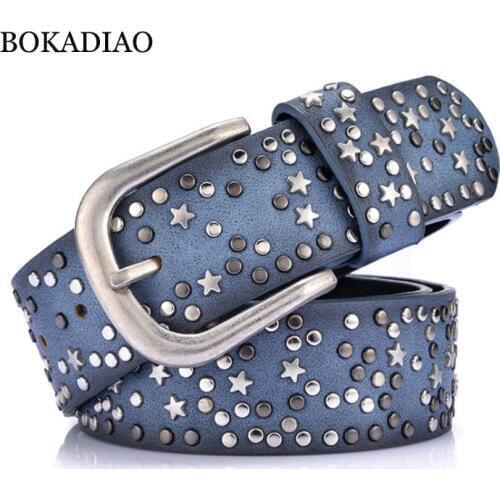BOKADIAO Women's Leather Belts