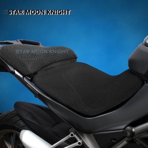 For DUCATI Multistrada 1260 1260S MTS 1200 S 1200s Motorcycle Seat Cushion Cover Net 3D Mesh Protector Insulation Cushion Cover