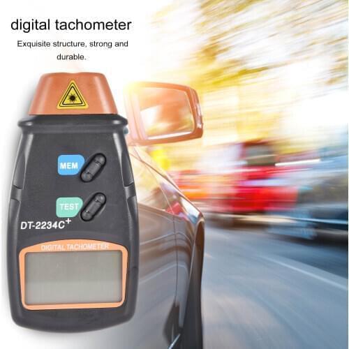 Digital Laser Counter Meter Non-contact Tachometer Rev RPM Counter For Testing Engine Rotation Speed Gauge Tools