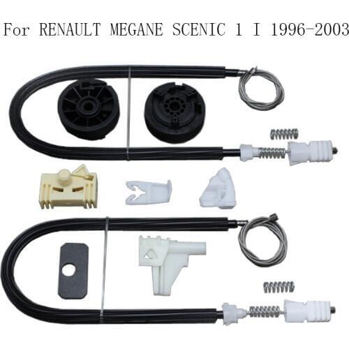 RENAULT MEGANE SCENIC 1 I 1996-2003 Power Electric Car Window Regulator Window Lifter Repair Kit Set Front Right